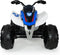 Injusa Rage Elektrische Kinderquad 12v Blauw/wit