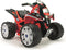 Injusa The Beast Elektrische Kinderquad 12v Rood/zwart