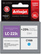 Ink Activejet AB-223CN (replacement Brother LC223C; Supreme; 10 ml; Cyan)