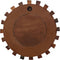 vidaXL - Wandspiegel - 70 - cm - massief - gerecycled - hout