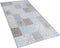 INKAYA - Laagpolig vloerkleed - Grijs - 80 x 150 cm - Polyester