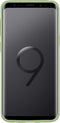 Accezz Samsung Galaxy S9 - Liquid Silicone Backcover - Schokabsorberend - Groen