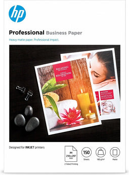 Inkjetpapier HP 7MV79A A4 mat 180gr 150vel