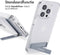 iMoshion Hoesje Geschikt voor iPhone 13 Pro Hoesje - iMoshion Stand Backcover - Transparant