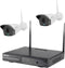Inkovideo INKO-22M IP-Bewakingscameraset WiFi 4-kanaals Met 2 camera's 1920 x 1080 Pixel