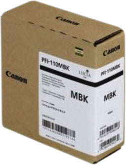Inktcartridge canon pfi-110 mat zwart | 1 stuk