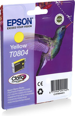 Inktcartridge Epson T0804 geel