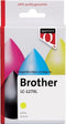 Inktcartridge Quantore Brother LC-125XL geel | 1 stuk