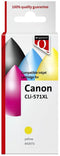 Inktcartridge Quantore Canon CLI-571XL geel | 1 stuk