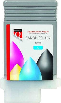 Inktcartridge Quantore Canon PFI-107 blauw | 1 stuk