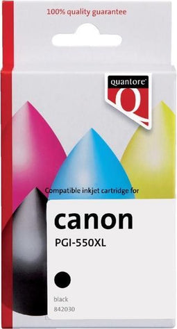 Inktcartridge Quantore Canon PGI-550XL zwart HC | 1 stuk