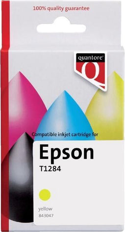 Inktcartridge Quantore Epson T128440 geel