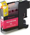 Inktmedia® huismerk - Inktcartridge - Alternatief voor de Brother LC-123M inktcartridge Magenta inktmedia huismerk Cartridge