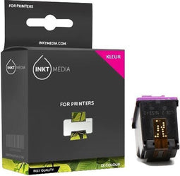 Inktmedia® huismerk - Inktcartridge - Alternatief voor de HP 343 / C8766EE inktcartridge kleur inktmedia® huismerk Cartridge