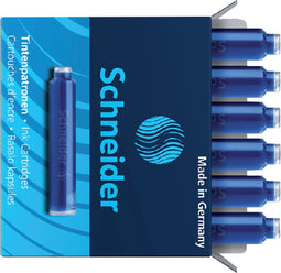 Inktpatroon Schneider din blauw | 50 stuks
