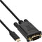 InLine - Kabel inline usb-c vga 3.1 m/m 2 meter zwart | 40 stuks