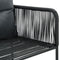vidaXL - Tuinstoelen - 4 - st - met - kussens - poly - rattan - zwart