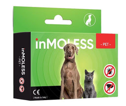 inMOLESS Ultrasonic Flea and Tick Repellent for Pets - Black