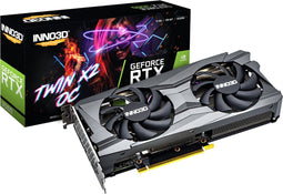 Inno3D GeForce RTX 3060 Twin X2 OC LHR - Videokaart - 12 GB GDDR6 - PCIe 4.0 x16 - 1x HDMI 2.1, 3x DisplayPort 1.4a