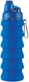 Innovagoods Bentle - Opvouwbare Drinkfles - Schroefdop - Warme en koude dranken - Dubbele anti-lekbeveiliging - 500 ML - Blauw