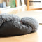 InnovaGoods - Dierenmand - 60cm - Hondenmand - Kattenmand - Fluffy - Anti Stress - Extra zacht - Anti Slip - Grijs