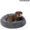 InnovaGoods - Dierenmand - 60cm - Hondenmand - Kattenmand - Fluffy - Anti Stress - Extra zacht - Anti Slip - Grijs