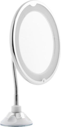 Innovagoods Led Vergrotende Spiegel met Flexibele Arm en Zuignap Mizoom