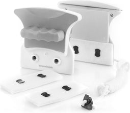 InnovaGoods MAGLY Magnetische Ruitenwissen - Ramenreiniger - met koord Voor ramen tot 8 mm dik.