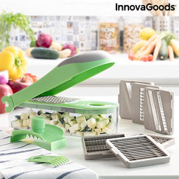 InnovaGoods Mandoline Groentesnijder - Opvangbak - 7 in 1