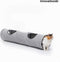InnovaGoods - Opvouwbare Kattentunnel 114 cm | Waterbestendig Speelgoed voor Binnen en Buiten | Multifunctioneel | Verstelbare U-vorm of Rechte Opstelling | Grijs, Polyester