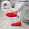 Innovagoods - Pantoffels - Opwarmbare Magnetron - Rood