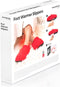 Innovagoods - Pantoffels - Opwarmbare Magnetron - Rood