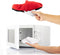 Innovagoods - Pantoffels - Opwarmbare Magnetron - Rood