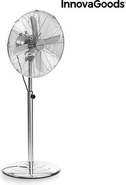 Innovagoods Retro Staande Ventilator Chrome