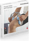 InnovaGoods Spiermassageroller Rollelax | 4 Roterende Rollers met Drukpunten | 360º Rotatie | Verstelbare Intensiteit | Ergonomisch Unisex Ontwerp | Voor Sport & Wellness, Grijs, Polypropyleen