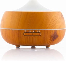 Innovagoods Wooden Effect Luchtbevochtiger met Aromatherapie