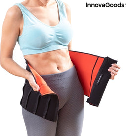Innovagoods® - Zweetband Buik - Waist Trainer - Afslankende Sportriem Met Sauna-Effect Redle - Afslankband - Afslankriem - Sauna Belt - Sauna Riem - Waist Shaper - Afslankgordel voor Mannen en Vrouwen