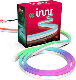 Innr slimme buitenverlichting led strip color 4 meter - is geschikt voor Philips Hue* - 16 miljoen kleuren en alle wittinten - Zigbee smart outdoor - dimbaar en tunable