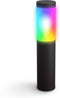 Innr slimme buitenverlichting uitbreiding sokkel color - is geschikt voor Philips Hue* - 16 miljoen kleuren en alle wittinten - Zigbee smart outdoor - dimbaar en tunable
