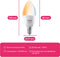 Innr Slimme E14 Kaarslamp - Werkt met Philips Hue*, Amazon Echo (4e gen) - Smart Lamp Warm tot Koel Wit - LED Lamp - LED Kaars Zigbee - Dimbaar - 520 lumen - 2 Pack