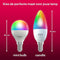 Innr Slimme E14 Mini LED Lamp - Werkt met Philips Hue*, Amazon Echo (4e gen) - Smart Lamp Wit en Gekleurd - Smart Bulb Zigbee - Dimbaar - 460 lumen - 2 Pack