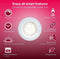 Innr slimme inbouwspot white - is geschikt voor * - warmwit licht - Zigbee smart LED lamp - dimbaar