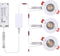 Innr slimme inbouwspot white - is geschikt voor * - warmwit licht - Zigbee smart LED lamp - dimbaar - 3 pack