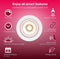 Innr slimme inbouwspot white uitbreiding - volledige set vereist - warmwit licht - Zigbee smart LED lamp - dimbaar - 1 stuk