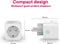 Innr Slimme Stekker met Energiemeter - Smart Plug Zigbee - werkt met Philips Hue*, Alexa, Google Home en SmartThings - Smartplug - 1 Pack