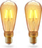 Innr Smart Lamp E27 Vintage Edison - E27 Led Lamp, werkt met Philips Hue* - Slimme Verlichting met Zeer Warm Wit Licht - 2200K - Zigbee Lamp - Dimbaar - 2-Pack