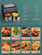 Innsky Dual Zone Heteluchtfriteuse - Dubbele Kamer & 8 Liter Capaciteit