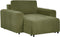 INNVIK - Chaise Longue - Groen - Polyester