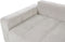 INNVIK - Driezitsbank opbergruimte - Lichtgrijs - Rechts - Polyester