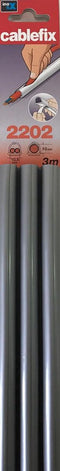 Inofix Cablefix Flexibel 2202 Zilvergrijs (Betonlook) Zelfklevend (3x1M)